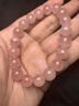梵吉雅天然7A級(jí)粉水晶手鏈女轉(zhuǎn)運(yùn)珠潤(rùn)體西柚色馬粉招桃花粉手串男生禮物 西柚色馬粉水晶-7A級(jí) 珠直徑10~11MM 曬單實(shí)拍圖