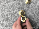 鴻櫻 4分黃銅雙外絲直接對(duì)絲6分短絲對(duì)接加長(zhǎng)牙絲進(jìn)水管接頭1寸管配件 6分轉(zhuǎn)4分異徑外接 曬單實(shí)拍圖