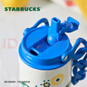 星巴克（Starbucks）杯子假日海風(fēng)系列不銹鋼水杯大容量便攜隨行杯桌面杯七夕教師送禮 雙飲口不銹鋼隨行杯800ml 曬單實(shí)拍圖