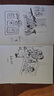 簡(jiǎn)奧 超厚空白速寫本 a6筆記本白紙加厚圖畫本子隨身草稿口袋本手繪本美術(shù)生素描本 A6(小號(hào))晴空藍(lán)-空白-720頁 曬單實(shí)拍圖