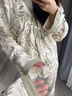 貓人純棉月子服孕婦睡衣女帶胸墊可外穿產(chǎn)后哺乳期大碼長(cháng)袖家居服套裝 森林考拉551【帶胸墊 可調節腰帶】 M 【建議90-110斤】 曬單實(shí)拍圖