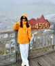啄木鳥三合一沖鋒衣男女士情侶款運動戶外登山防風防水可拆卸夾克外套 男女同款谷子黃單外套+送墨鏡 XL 【建議135-155斤】 曬單實拍圖