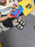 巴布豆童鞋百搭男童夏款沙灘鞋輕便兒童沙灘鞋105552092黑/灰米28 曬單實(shí)拍圖