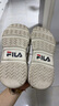 斐樂(lè )（FILA）FUSION 斐樂(lè )潮牌籃球鞋女鞋低幫籃球文化鞋復古休閑鞋老爹鞋 燕麥色-T12W941206AOM 35.5 曬單實(shí)拍圖