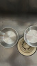 索姵其（Suopeiqi）不銹鋼小碗商用創(chuàng)意餐碗不銹鋼火鍋蘸料小碗韓式料理碗戶外用餐碟 【10cm本色單層】304餐碗 曬單實(shí)拍圖