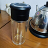 NEWB雙層泡茶杯茶水分離玻璃水杯男女士大容量辦公室喝茶便攜飲用杯子 【可刻字】紳士黑 300ml 曬單實(shí)拍圖