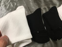 夢特嬌100%純棉襪子男10A抗菌防臭吸汗透氣秋冬中筒全棉休閑運動商務(wù)襪 6雙白色【吸汗透氣】 均碼 【禮盒裝】10A抗菌防臭 曬單實拍圖