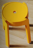 星愷 凳子 塑料凳子 家用椅子塑膠高凳防滑耐磨板凳換鞋凳YK081 橘色 曬單實(shí)拍圖