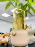 洛斐洛斐拾光燈 床頭燈小夜燈 燭光氛圍攝影禮品禮物裝飾臺燈 奶茶色USB充電款【附贈手繩】 曬單實(shí)拍圖