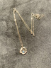 中國黃金（CHINA GOLD）S925純銀項鏈女莫比烏斯藍(lán)桉與鳥鎖骨鏈精致吊墜送女生生日禮物 京速達(dá)-藍(lán)桉與鳥項鏈-品牌禮盒 曬單實拍圖