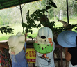 卡爾美（KELME）兒童防曬帽遮陽帽子夏季防紫外線男女童披風大帽檐海邊沙灘太陽帽 曬單實拍圖