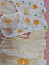 貝瑞加（Babyprints）新生兒半背衣2件裝初生男女寶寶短袖上衣夏季嬰兒衣服純棉 粉52 曬單實(shí)拍圖