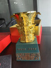 秦金何尊桌面黃金擺件博物館文創(chuàng)紀(jì)念品高端商務(wù)禮中國特色禮物送老外 中國何尊-足金0.01 曬單實(shí)拍圖