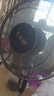 志高（CHIGO）電風扇落地扇家用臺式夏天小宿舍遙控立式搖頭工業(yè)大風力電扇 16英寸機械五葉三檔定時1.7米線 曬單實拍圖