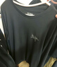 始祖鳥(niǎo)（ARC'TERYX）Kragg Cotton LS 男士印花Logo 舒適純棉透氣耐磨休閑圓領(lǐng)長(cháng)袖T恤 Black/黑色 M （70kg-80kg）尺碼偏大 曬單實(shí)拍圖