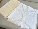 婧麒（JOYNCLEON） 孕婦褲夏季薄款外穿冰絲安全褲女防走光打底褲 膚色 L jyk177717 曬單實(shí)拍圖