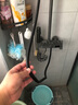 GuGuGo【德國】淋浴花灑軟管浴室衛(wèi)生間噴頭通用不銹鋼淋浴管冷熱防爆管 1.5米花灑軟管【雅黑】 全銅接口丨加大口徑大出水 曬單實拍圖