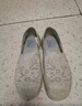 斯凱奇（Skechers）女鞋夏季氣質(zhì)蕾絲單鞋新中式一腳蹬漁夫鞋113025 自然色/NAT 37.5 曬單實拍圖