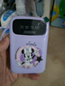 迪士尼（DISNEY）【3C認證】充電寶自帶四線(xiàn)10000毫安大容量超薄小巧便攜移動(dòng)電源可上飛機適用蘋(píng)果16/15 米妮 曬單實(shí)拍圖