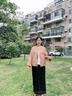 慕姝媽媽秋裝氣質(zhì)小香風(fēng)外套中老年貴夫人時(shí)尚上衣女春秋洋氣短款風(fēng)衣 橘色 2XL 建議110-125斤左右 曬單實(shí)拍圖