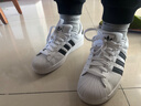 阿迪達斯（adidas）三葉草男女新款貝殼頭二代SUPERSTAR II明星同款經(jīng)典板鞋運動鞋 IH8659【曬圖退10】 42 曬單實拍圖