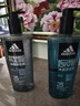 阿迪達(dá)斯 （adidas）Adidas阿迪達(dá)斯男士三合一沐浴600ml大瓶裝洗發(fā)潔面沐浴清爽留香 三合一冰點(diǎn)600ml+熱情600ml 曬單實(shí)拍圖