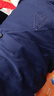 勁霸男裝（K-Boxing）短袖T恤男舒適休閑商務(wù)通勤短袖polo領(lǐng)FTBG2380 深蘭 175  曬單實(shí)拍圖
