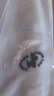 太平鳥女裝T恤柔軟短袖夏季miu系多色polo領(lǐng)莫代爾上衣 白色 M 曬單實拍圖