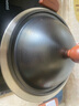 樹(shù)可星球鑄鐵炒鍋雙耳不粘家用無(wú)涂層煎炒蒸鍋電磁爐燃氣通用小炒鍋 【蒸炒2件套】雙耳鑄鐵星球鍋+蒸盤(pán) 28cm 曬單實(shí)拍圖
