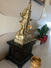 銅關(guān)公擺件武圣關(guān)羽立刀關(guān)二爺神像家用店鋪武財(cái)神銅像關(guān)圣帝君 關(guān)圣帝君 高約 (到刀約27cm) 20cm 曬單實(shí)拍圖