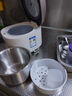 美的電飯煲1-2-3人 家用0涂層316L不銹鋼內(nèi)膽電飯鍋小型 迷你智能多功能定時煮小米粥鍋微壓 母嬰級【上蓋可拆洗】白 2L 曬單實拍圖