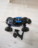 美致模型遙控車(chē)越野車(chē)兒童玩具車(chē)特大號男孩四驅高速攀爬RC電動(dòng)賽車(chē)大腳車(chē) 超大款黑藍色【48CM四驅款】  三電配置[三塊充電電池] 曬單實(shí)拍圖