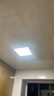 松下（Panasonic）廚房燈led集成吊頂燈300×300吸頂燈衛(wèi)生間高亮平板燈面板燈18W 曬單實(shí)拍圖