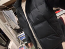 SIMWOOD/簡(jiǎn)木雪木立領(lǐng)羽絨服東麗特力飛安心7系90%純白鴨絨保暖SO130273 黑色 2XL （建議166-180斤） 曬單實(shí)拍圖
