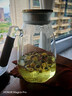 高茗家用玻璃涼水壺夏季大容量冷飲果汁茶壺加厚耐高溫待客精致花茶壺 【耐高溫】透明色涼水壺 2100ml 曬單實(shí)拍圖
