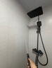 浪鯨恒溫淋浴花灑套裝鋼琴花灑全套增壓自潔沐浴器精銅浴室淋雨器 【槍灰恒溫】智能數(shù)顯 增壓雨淋 曬單實拍圖
