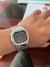 Mtin改裝金屬表帶表殼適用于卡西歐 DW5600 G-5600E GW-B5600戶外運(yùn)動(dòng)防水防汗小方塊手表帶 銀色表帶表殼一套 5600mmm 曬單實(shí)拍圖