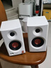 漫步者（EDIFIER）MR3BT無線藍牙音箱 有源監(jiān)聽音箱 HIFI音質(zhì) 電腦電視音響 桌面音響 白色 曬單實拍圖