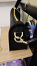 新秀麗（Samsonite）時(shí)尚包包女包通勤女士單肩斜挎手提包NO3黑色送女友禮物 曬單實(shí)拍圖