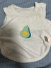 貝瑞加（Babyprints）嬰兒肚兜2件裝新生兒純棉背心夏季半背上衣寶寶無(wú)袖衣服薄款 綠66 曬單實(shí)拍圖