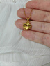 中國黃金（CHINA GOLD）黃金項鏈女足金四葉草吊墜幸運相遇金項鏈生日新年禮物送女友老婆 足金吊墜+s925鏈 曬單實(shí)拍圖