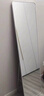 全品屋穿衣鏡全身鏡落地鏡掛門服裝店試衣鏡壁掛鏡掛穿一體簡約北歐風(fēng) 【圓角】赫本黑160*50cm 送貨上門 曬單實(shí)拍圖