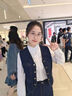 Teenie Weenie小熊女裝襯衫2025春新款木耳邊法式氣質(zhì)萊卡長(cháng)袖襯衣 白色 M 曬單實(shí)拍圖