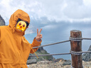 JEEP SPIRIT劉亦菲黃亦玫同款沖鋒衣女三合一春秋新款戶外防水外套女登山服 向日葵黃【單外套】 S (150) 推薦【85斤-100斤】 曬單實拍圖