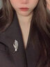 Jay麥穗胸針高檔女胸花別針配飾送長(cháng)輩送媽媽生日禮物老師教師節禮物 曬單實(shí)拍圖