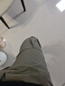 佐丹奴休閑褲男薄款抽繩松緊腰收腳慢跑男褲子純色束腳褲01119066 曬單實(shí)拍圖