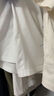 杰克·瓊斯（JACK&JONES）25年男裝T恤男夏季T恤舒適男士短袖涼感多色上衣純色水洗不易走形 本白色A06 XS 165 曬單實拍圖