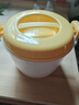 貞喜氣微波爐飯盒加熱碗器皿微波爐專用煮米飯盒蒸饅頭飯菜PP塑料帶蓋碗 微波爐飯盒【大號(hào)】 曬單實(shí)拍圖