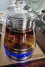 友家鋪子（Biooner） 全自動底部雙上水電熱燒水壺泡茶專用玻璃燒水器茶臺一體茶桌嵌入式電茶爐茶具套裝 1L 雙壺加水-亮光金-煮茶款（37*20cm） 曬單實拍圖