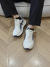 雅格獅丹（Aquascutum）男鞋2025夏季新款透氣飛織網(wǎng)面休閑運(yùn)動(dòng)鞋男士薄款輕便軟底鞋子男 白藍(lán) 39 -適合運(yùn)動(dòng)鞋40碼 曬單實(shí)拍圖